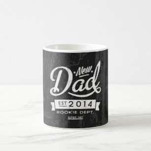 Mug Papa contagieux 2014 de cru et d'oeil nouveau