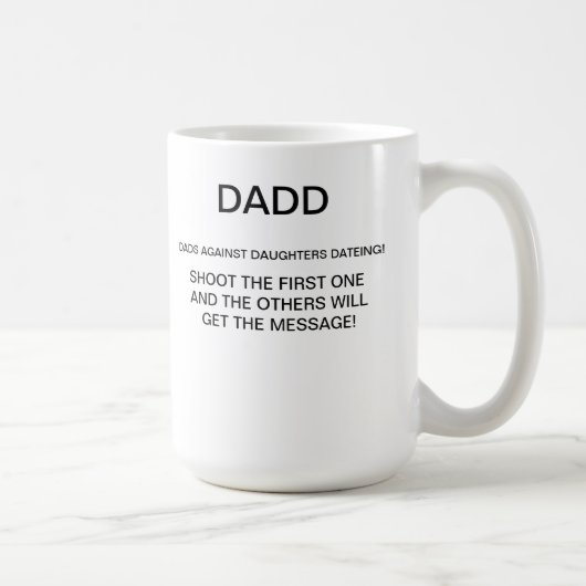 MUG PAPA CONTRE LA FILLE DATEING (Droite)