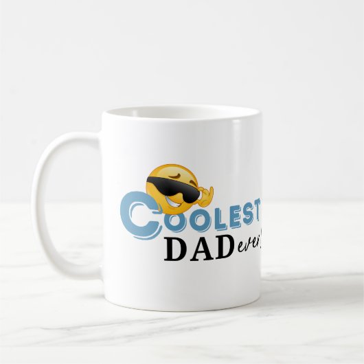 Mug Papa cool jamais (Gauche)