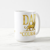 MUG PAPA — COURAGE (Devant droit)