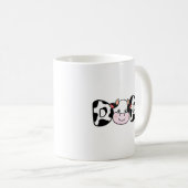 Mug Papa Cow Imprimer Vache Motif Fête des pères (Devant droit)