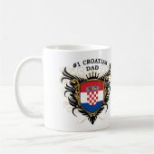 Mug Papa croate du numéro un (Gauche)