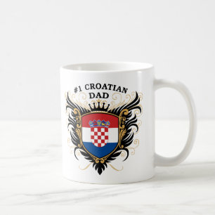 Mug Papa croate du numéro un
