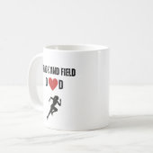 Mug Papa d'athlétisme (Devant gauche)