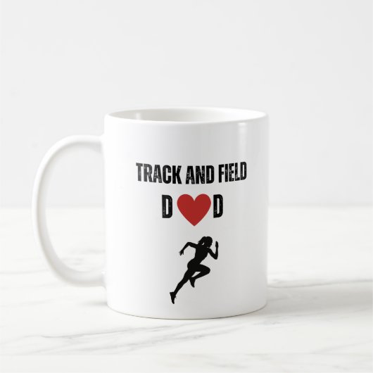 Mug Papa d'athlétisme (Gauche)