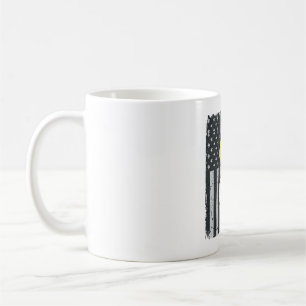 Mug Papa de Ballers Softball Baseball Patriotique