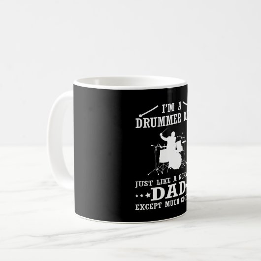 MUG PAPA DE BATTEUR (Devant gauche)