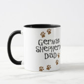 Mug Papa de berger allemand (Gauche)