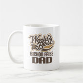 Mug Papa de Bichon Frise (mondes meilleurs) (Gauche)
