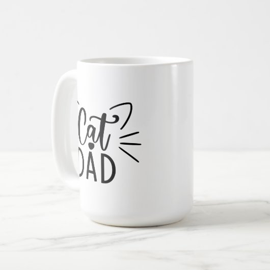 Mug Papa de chat (Devant gauche)