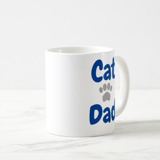 Mug Papa de chat (Devant droit)