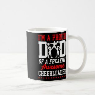 Mug Papa de Cheerleading Je suis un papa fier d'une