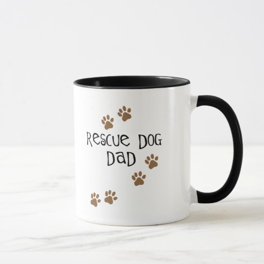 Mug Papa de chien de délivrance (Droite)
