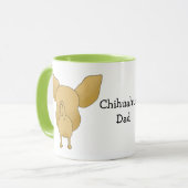 Mug Papa de chiwawa (Devant gauche)