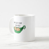 Mug Papa de cosse de jumeaux (Devant gauche)