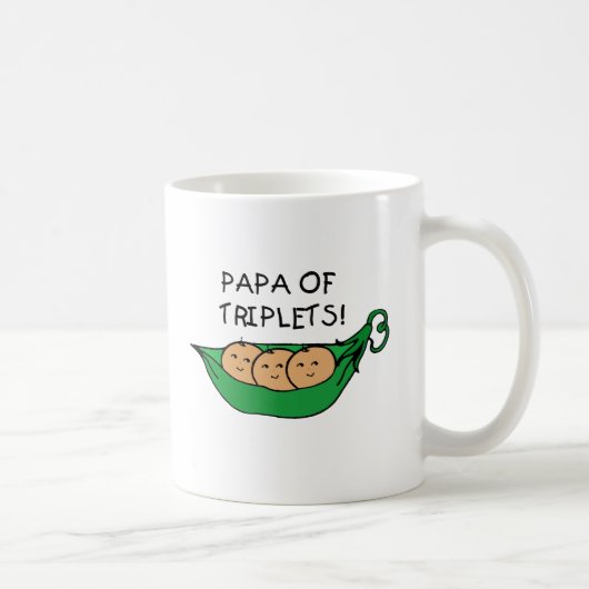 Mug Papa de cosse de triplets (Droite)