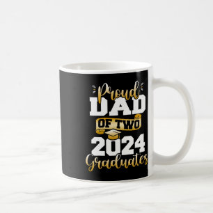 Mug Papa De Deux 2024 Diplômés Funny Cl De 24 Senior