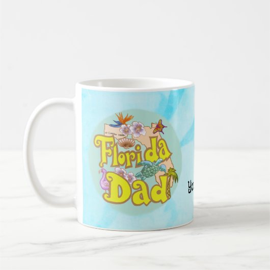 Mug Papa de Floride (Gauche)