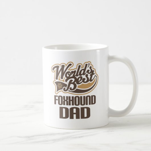 Mug Papa de fox-hound (mondes meilleurs) (Droite)