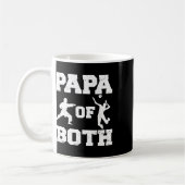 Mug Papa De Funny Volleyll Et Karate Papa (Gauche)
