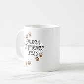 Mug Papa de golden retriever (Devant gauche)