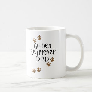 Mug Papa de golden retriever