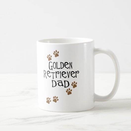 Mug Papa de golden retriever (Droite)