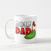 Mug Papa de golf (Gauche)