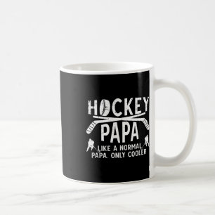 Mug Papa de hockey cool grand-père papa d'un joueur de