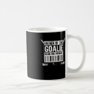 Mug Papa De Hockey Père Du gardien de but Analyser Pou