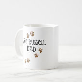 Mug Papa de Jack Russell (Devant gauche)