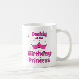 Mug Papa de la ?ère princesse d'anniversaire !