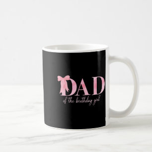 Mug Papa de la fille de l'anniversaire Famille Rose Co