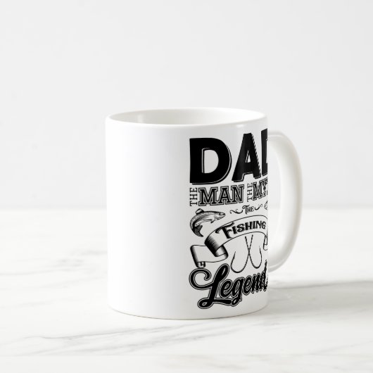 Mug Papa de la pêche (Devant droit)