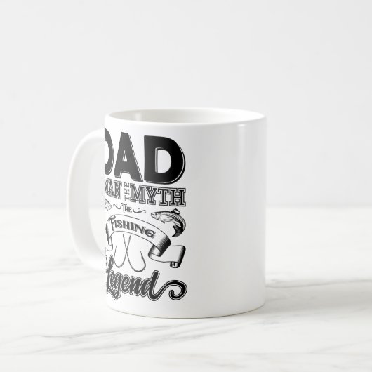 Mug Papa de la pêche (Devant gauche)