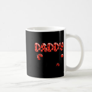 Mug Papa de la petite dame fille d'anniversaire coccin