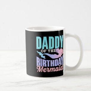 Mug Papa de la sirène d'anniversaire Papa père père&#;