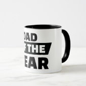Mug Papa De L'Année (Devant droit)