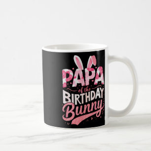 Mug Papa De L'Anniversaire Bunny Famille Correspondant