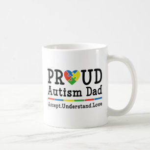 Mug Papa de l'autisme fier