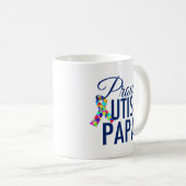 Mug Papa de l'autisme fier (Devant droit)