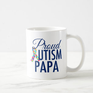 Mug Papa de l'autisme fier
