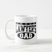 Mug Papa de l'avocat fier (Gauche)