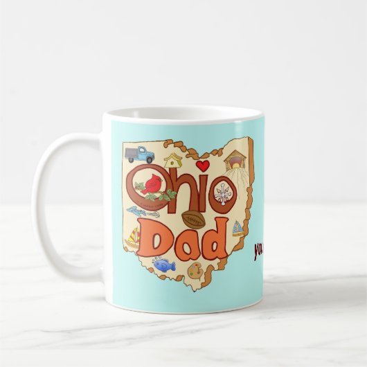 Mug Papa de l'Ohio (Gauche)