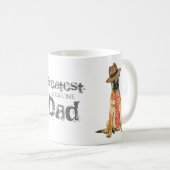 Mug Papa de Malinois de Belge (Devant droit)