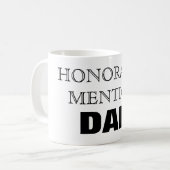 Mug Papa de mention honorable (Devant gauche)