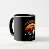Mug Papa de montagne (Devant gauche)