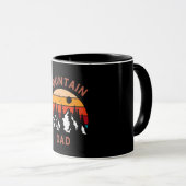 Mug Papa de montagne (Devant droit)