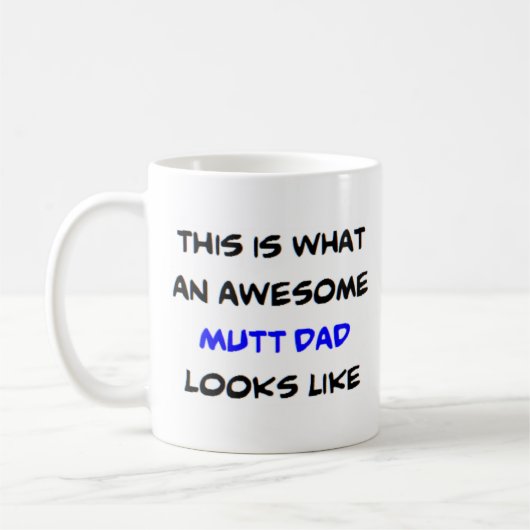 Mug papa de mouton, génial (Gauche)