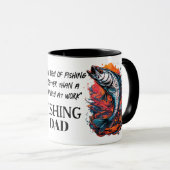 Mug Papa de pêche (Devant droit)